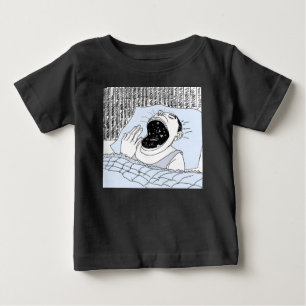 CAMISETA PARA BEBÊ O HOMEM E O COSMOS