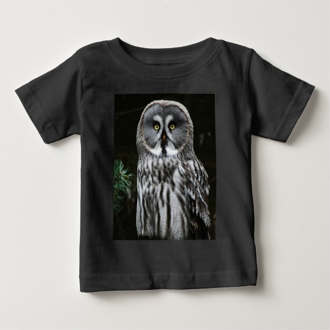 Camiseta Para Bebê O iccna da Cinza Excelente (Frente)