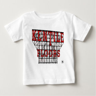Camiseta Para Bebê O Kentile de Brooklyn pavimenta o t-shirt da