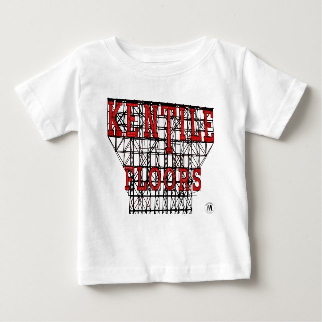 Camiseta Para Bebê O Kentile de Brooklyn pavimenta o t-shirt da (Frente)
