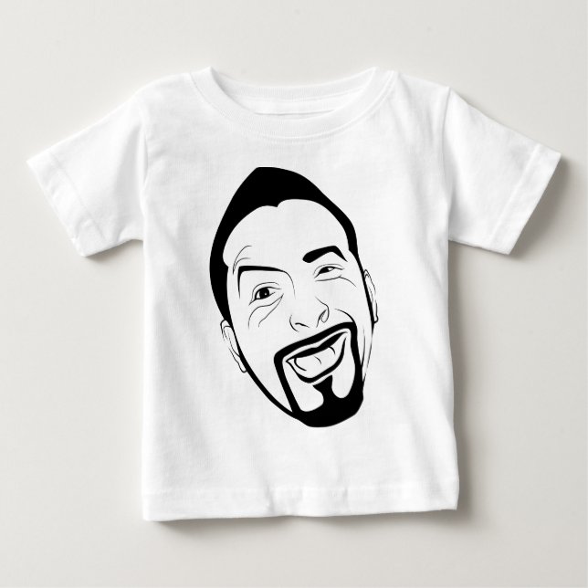 Camiseta Para Bebê O Koksmann divertido (Frente)