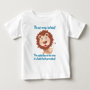 Camiseta Para Bebê O leão de Judah