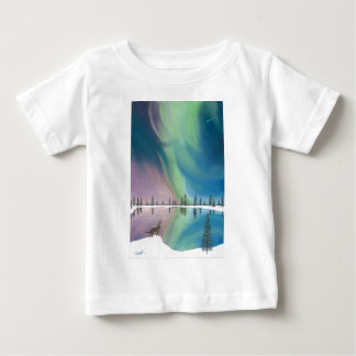 Camiseta Para Bebê O lobo e o Comet.jpg