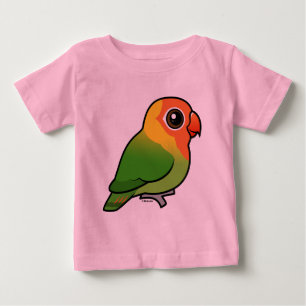 Camiseta Para Bebê O Lovebird de Lilian