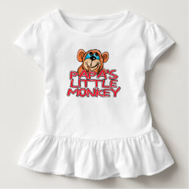 Camiseta Para Bebê O Macaquinho do Papai