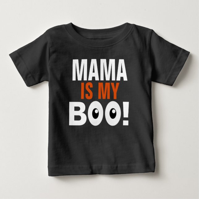 Camiseta Para Bebê O Mama é minha vaia (Frente)