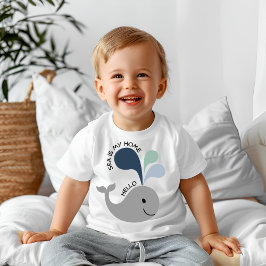 Camiseta Para Bebê O mar é minha casa