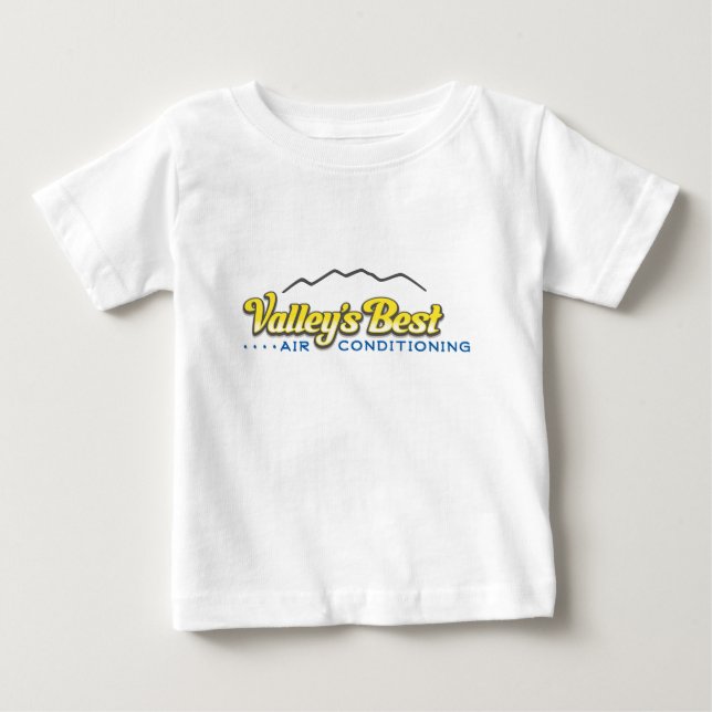 Camiseta Para Bebê O melhor condicionamento de ar do vale (Frente)