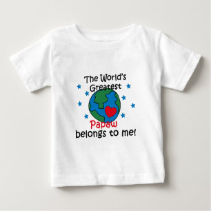 Camiseta Para Bebê O Melhor Papo Pertence a mim