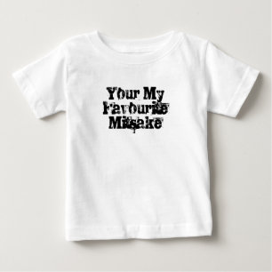 Camiseta Para Bebê O Meu Mitsaet Favorito