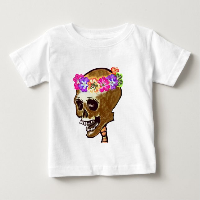 Camiseta Para Bebê O monstro favorito da mamã (Frente)