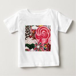 Camiseta Para Bebê "O Mundo da Mineração de Elizabeth"