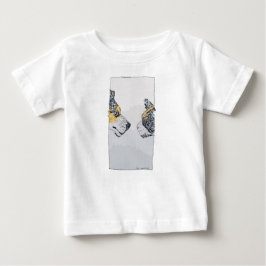Camiseta Para Bebê O Olhar Fixo