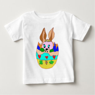 Camiseta Para Bebê O OVO de PÁSCOAS COM LAPIN1.png