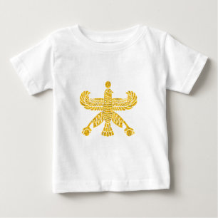 Camiseta Para Bebê O padrão persa de Cyrus o excelente