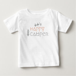 Camiseta Para Bebê o papai está feliz. Baby T-Shirt