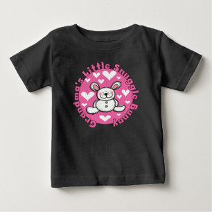 Camiseta Para Bebê O pequeno coelhinho da vovó