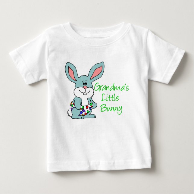 Camiseta Para Bebê O Pequeno Coelhinho da Vovó (Frente)