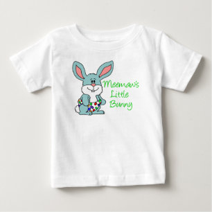 Camiseta Para Bebê O pequeno coelhinho de Meemaw