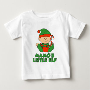 Camiseta Para Bebê O pequeno Elf do Mamo