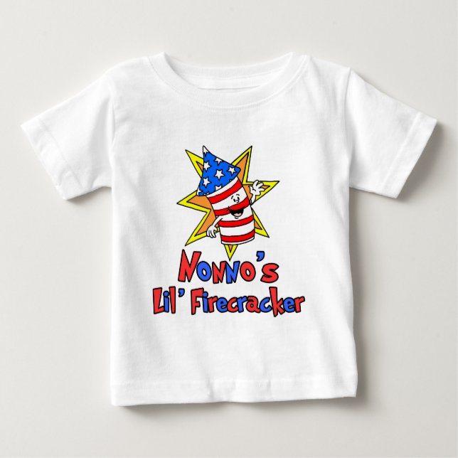 Camiseta Para Bebê O Pequeno Fogão do Nonno (Frente)
