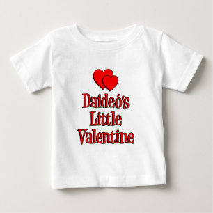 Camiseta Para Bebê O pequeno Namorados de Daideo