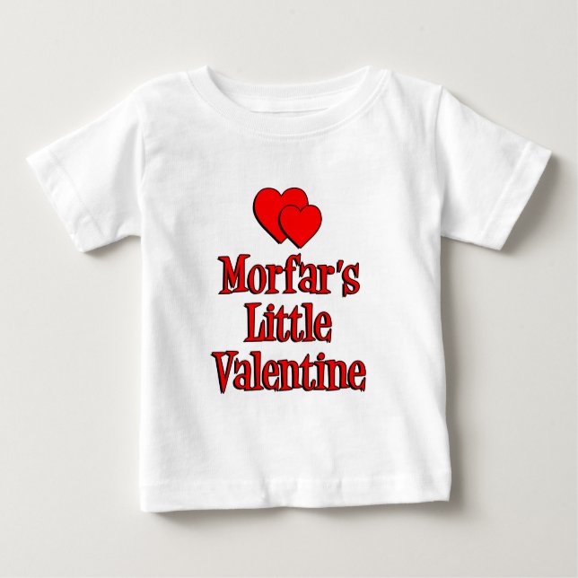 Camiseta Para Bebê O Pequeno Namorados de Morfar (Frente)
