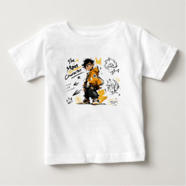 Camiseta Para Bebê O Personagem Principal Anime Estilo Arte Legal