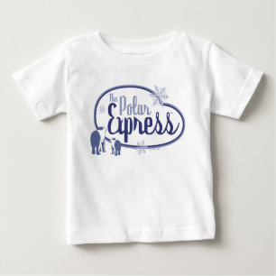 Camiseta Para Bebê O Polar Express Ursos Polares — Gráfico Retroati