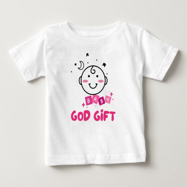 Camiseta Para Bebê O Precioso Presente de Deus (Frente)
