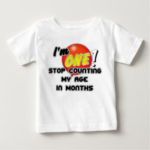 Camiseta Para Bebê O primeiro aniversario do bebê