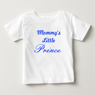 Camiseta Para Bebê O príncipe pequeno da mamã