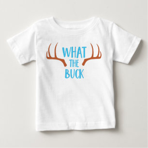 Camiseta Para Bebê O Que É Isso, Deer Antlers, Acampamento, Campos