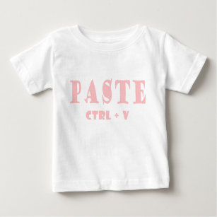 Camiseta Para Bebê O que é o atalho para a pasta