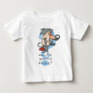 Camiseta Para Bebê O que é que eu deveria estar fazendo?™