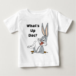 Camiseta Para Bebê O QUE HÁ DE DOC?™ INSETOS BUNNY™ Rabbit Hole