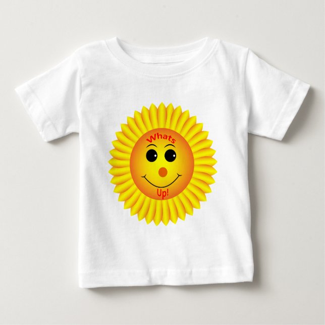 Camiseta Para Bebê O que há de errado (Frente)