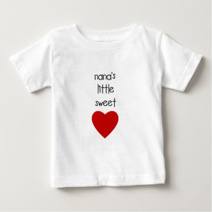 Camiseta Para Bebê O querido pequeno de Nana