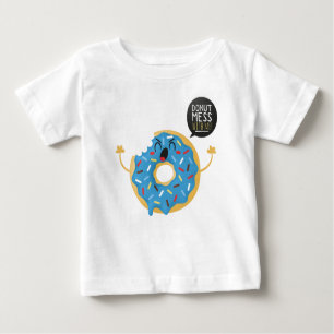 Camiseta Para Bebê O Romper Baby Boy Rosquinha Mess Comigo