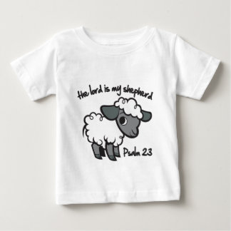 Camiseta Para Bebê O senhor é meu pastor