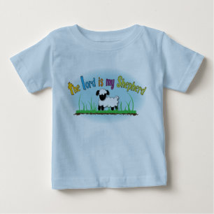 Camiseta Para Bebê O senhor é o t-shirt dos meus miúdos do cristão