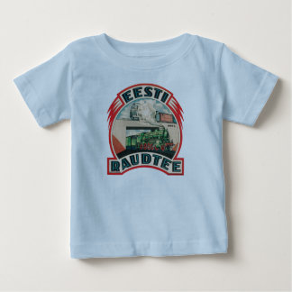 Camiseta Para Bebê O T das crianças de Eesti Raudtee