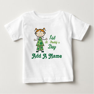 Camiseta Para Bebê Ø T personalizado do Dia de São Patrício
