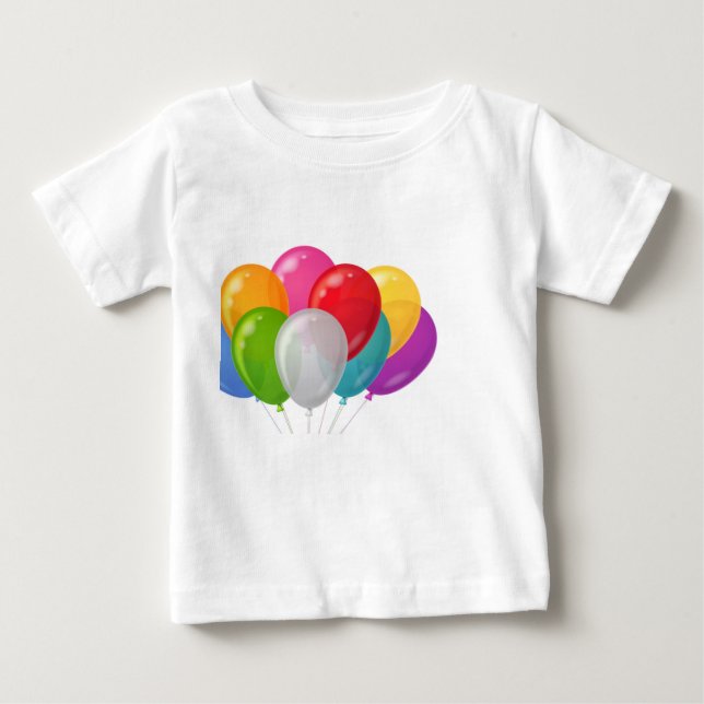 Camiseta Para Bebê O t-shirt do bebê (Frente)
