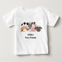 O t-shirt do miúdo dos amigos da fazenda