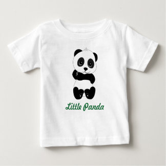Camiseta Para Bebê O t-shirt "panda pequena " das crianças