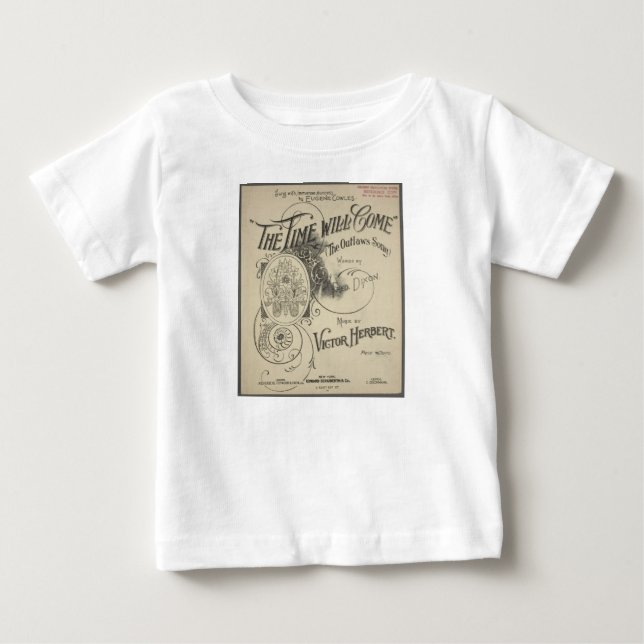 Camiseta Para Bebê O Tempo Chegará - Roupa de Bebê (Frente)