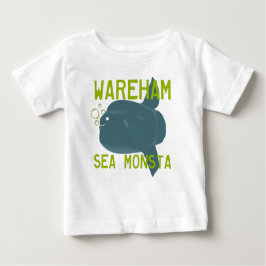 Camiseta Para Bebê O Teto Do Bebê Monstro Do Mar De Wareham
