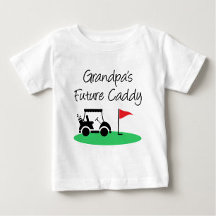 Camiseta Para Bebê O transportador futuro do vovô