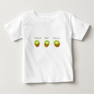 Camiseta Para Bebê O trio do quivi